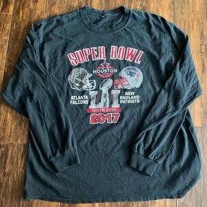 🚨Retro NFL Super Bowl 51 from 2017 Long sleeve shirt